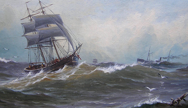 JD Liddell: marine painting