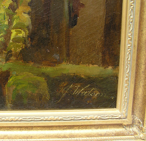 James Watson artist signature