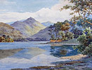 Albert Rosser painting  Broomhill Point Derwentwater
