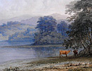 Thomas Baker: Cattle by the shore - Derwent Water