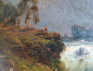 Alfred de Breanski Senior oil painting, figure