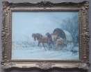 Atkinson Snow Framed