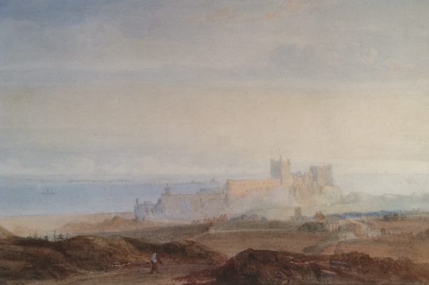 Bamburgh Castle.J.W..Carmichael