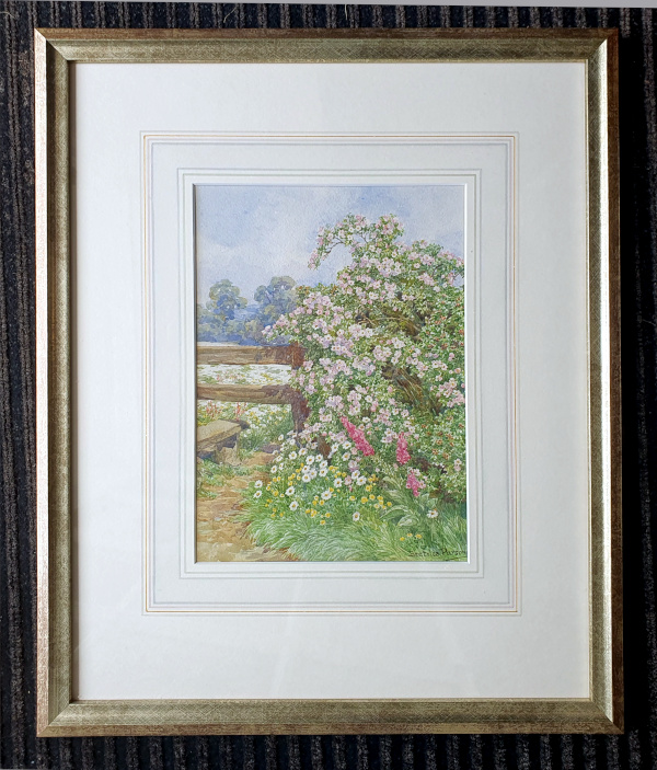 Beatrice_Emma_Parsons_watercolour_for_Sale - framed