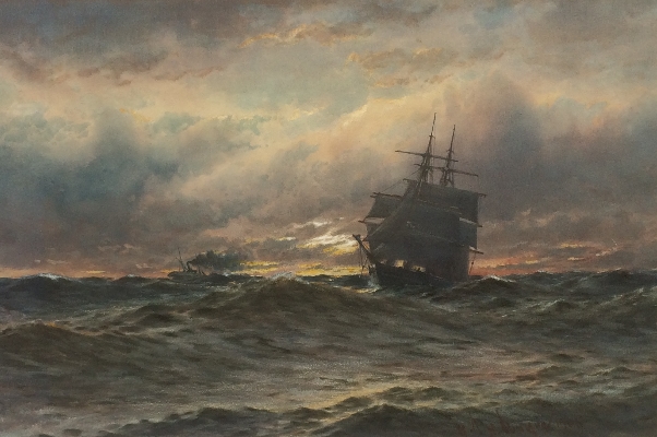 Sail and Steam at Sea.W.T.N.Boyce