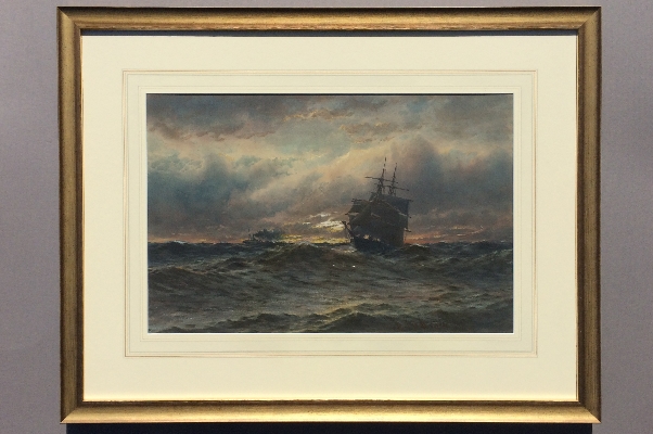 Sail and Steam at Sea.Frame.W.T.N.Boyce