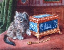 Wilson Hepple.Cat and Pendant