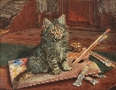 Cat and the Paint.Wilson Hepple.