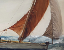Charles.Napier.Hemy.watercolour.sails