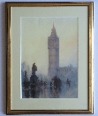 Clock Tower after Rain.Frame.Frank Wasley