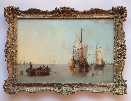Dutch Fishing Boats.Frame.J.W.Carmichael