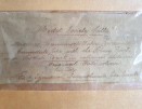 Edward Horace Thompson, label in artist's hand