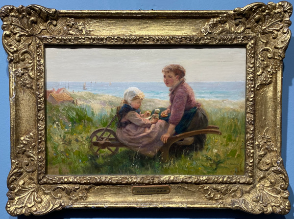 By the Sea Shore.Frame.E.Hume.