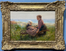 By the Sea Shore.Frame.E.Hume.
