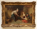Mother feeding family.Frame.W.G.Brownlow
