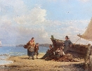 Fishermen at Rest.P.C.Dommersen