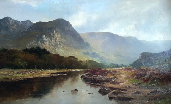 Frank.Thomas.Carter.oil.painting.for.sale- English Lake.District
