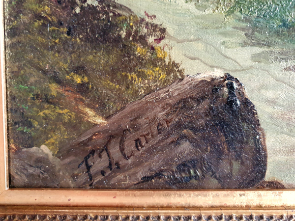 Frank-Thomas-Carter-oil-painting-signature