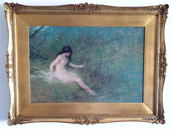 George.Henry.Boughton..The.Bather.framed