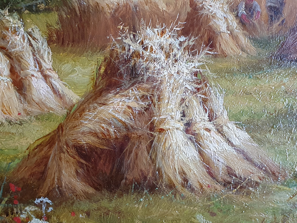 Henry-H-Parker-for-sale-Harvesting-Thames-Great-Marlow-stooked