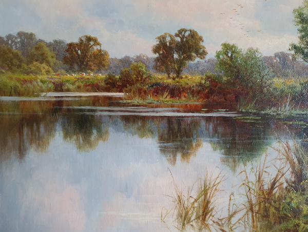 Henry-H-Parker-for-sale-Harvesting-Thames-cattle