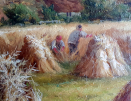 Henry-H-Parker-for-sale-Harvesting-Thames-Great-Marlow-scything-wheat