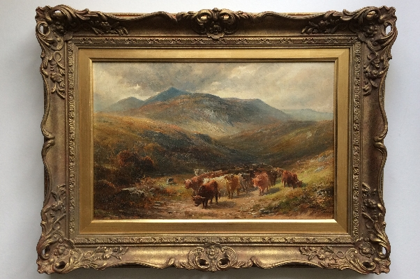 Highland Cattle.Frame.George Turner