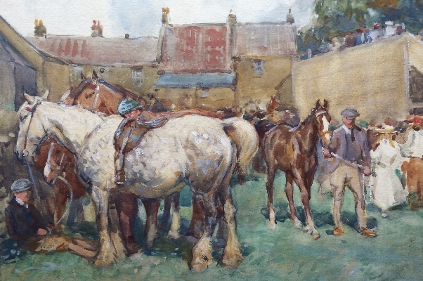 Horses at Fair.New.J.Atkinson