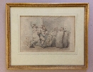 Sowing Wild Oats.Frame.T.Rowlandson.