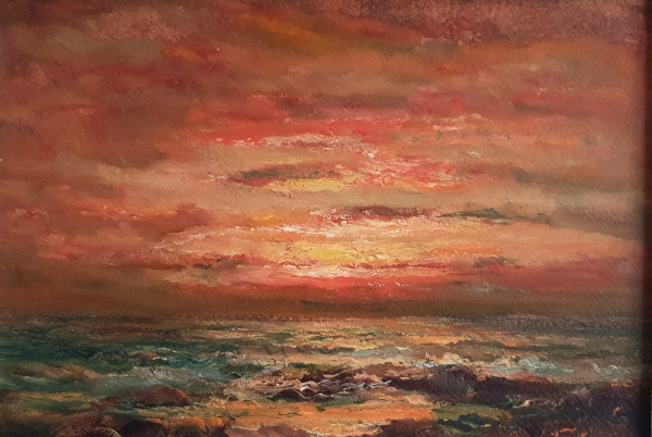 John Falconar Slater, Sunset seascape