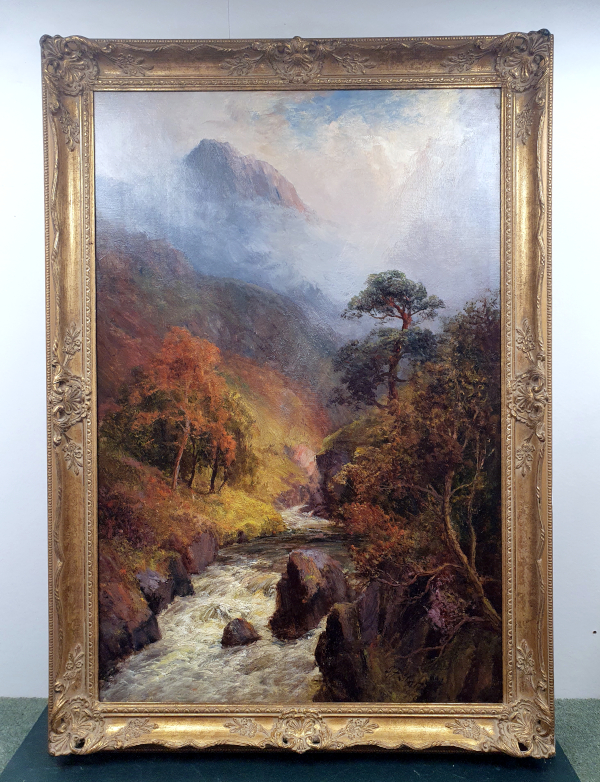 John-Falconar-Slater-for-sale-Scottish-Highlands-river-framed