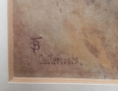 Myles Birket Foster Cullercoats, monogram