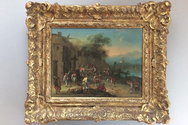 Old Town.Frame.D.I.Teniers.