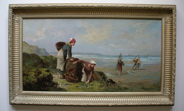 Paul Huguening oil painting