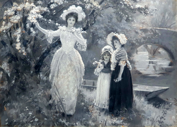 Percy-Tarrant-oil-painting-for-sale-Sweet-Summer-Time