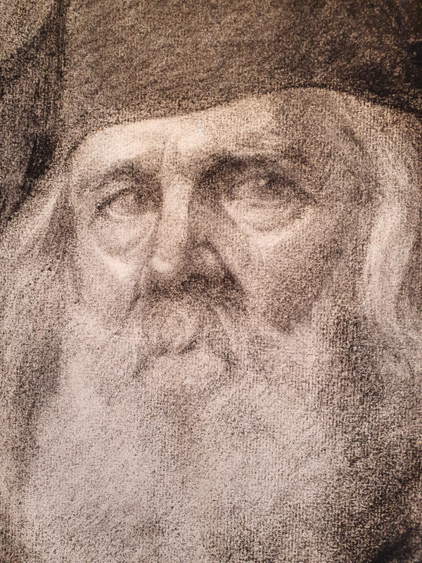 Orthodox priest, drawing for sale