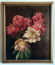 Robert Payton Reid, oil painting, Rhododendrons, with frame