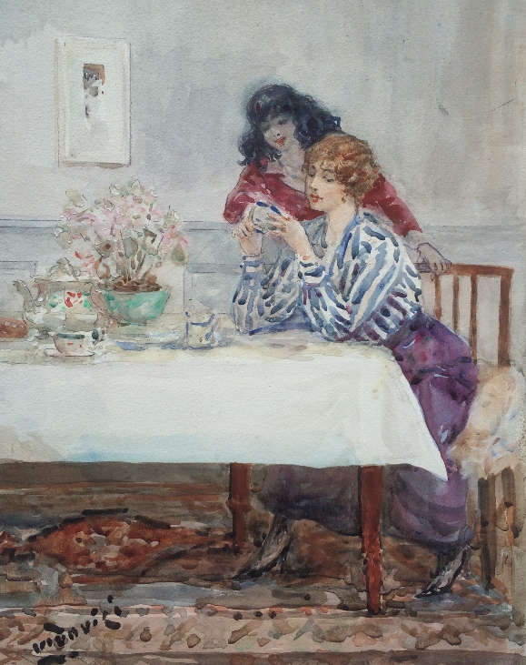 Reading the Cups.A.Ludovici.Jnr.