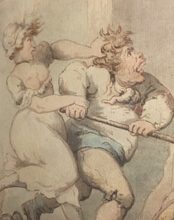 Sowing Wild Oats.T.Rowlandson.2.