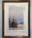 Off Rotherhithe.Frame.F.W.Scarbrough.
