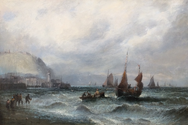 Shipping by Scarbrough Harber.W.Thornley