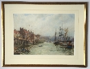 Boats at Whitby.T.M.Hemy.