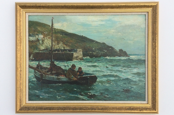 Small Fishing Boat.Frame.J.R.Ried