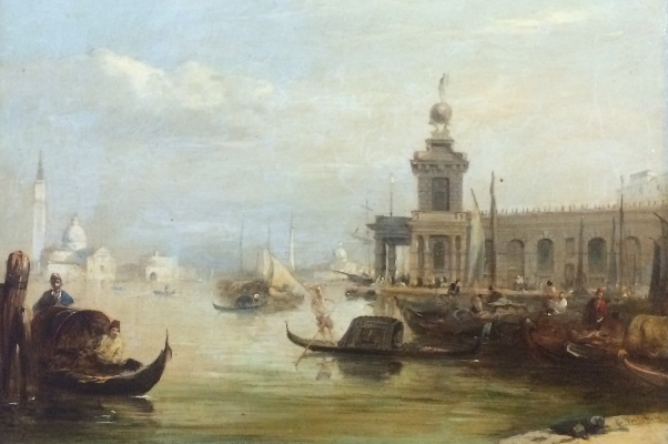 The Dogana,Venice.E.Pritchett.