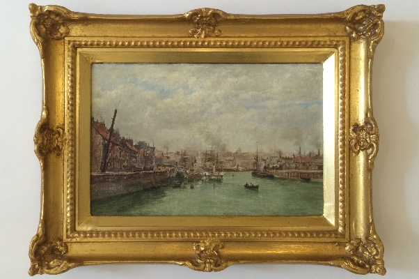 The Old Quay.F.A.Winkfield.Frame.