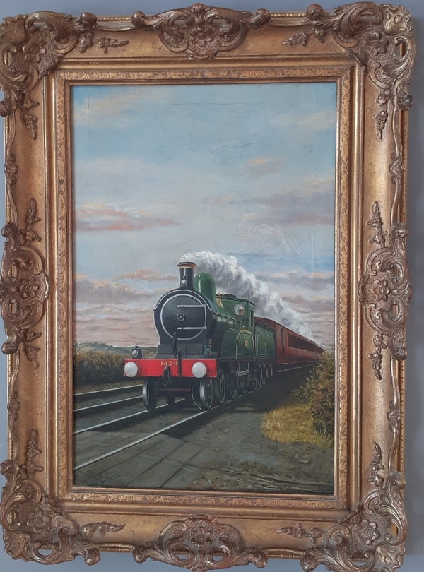 Painting image_Train_Framed