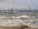 Unknown-artist-oil-painting-gathering-seaweed