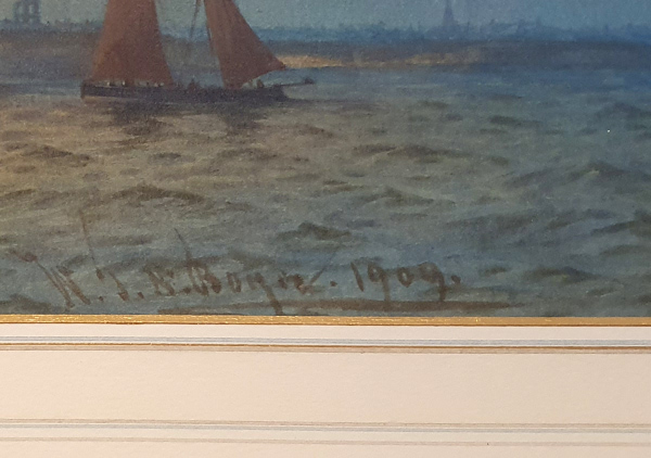 William Thomas Nichols Boyce signature and date