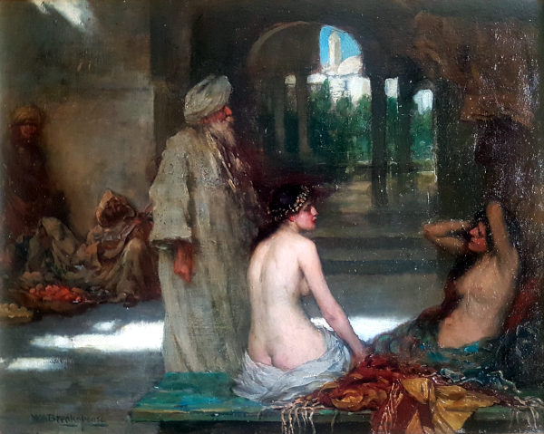 William.Breakspeare.oil.painting.for.sale - slave.market.cairo