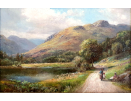 William Lakin Turner, oil painting for sale, Head of Ullswater